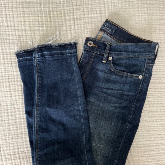 Lucky Brand Jeans | Brooke Capri Dark Denim Skinny Jeans - Picture 2 of 6